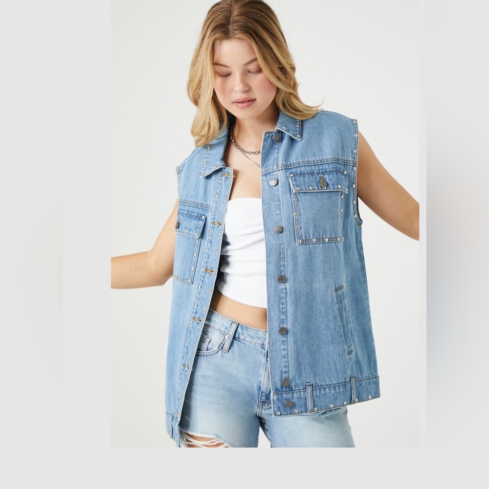 Denim vest
